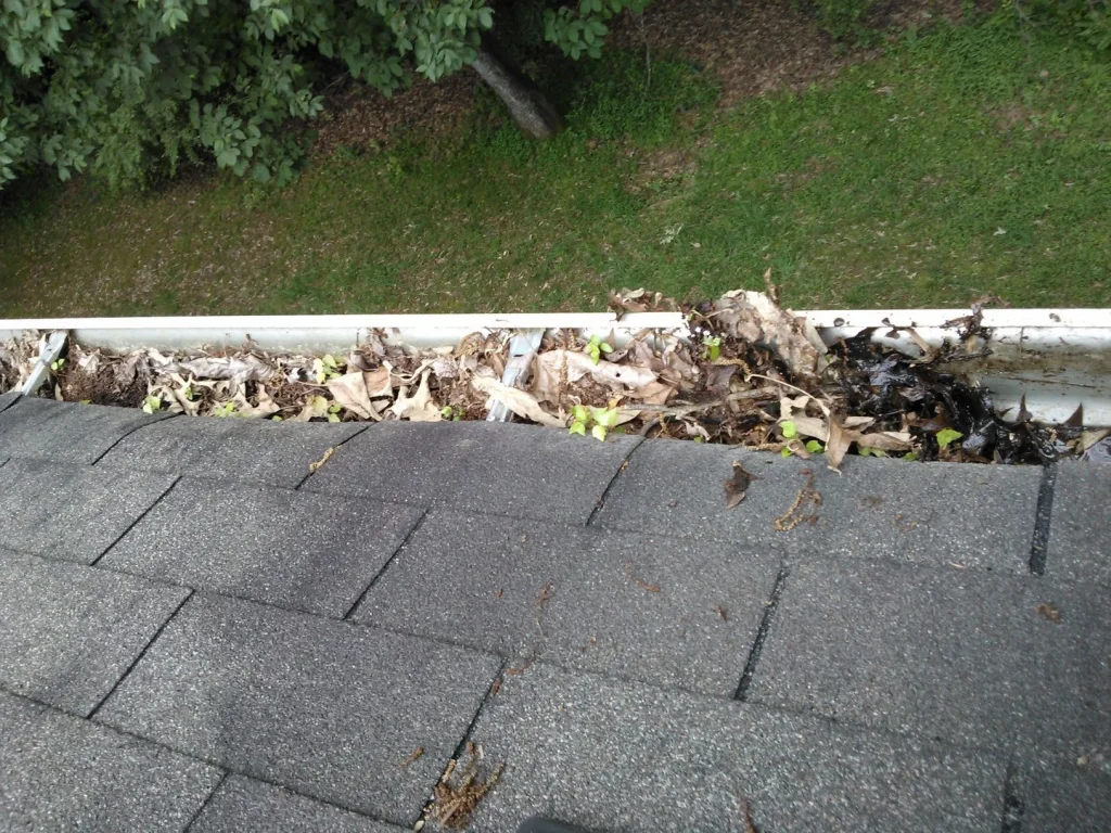 Blocked Gutters in Wistow